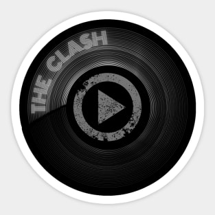 the clash Sticker